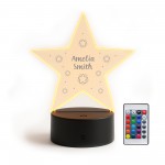 Personalised Girls Bedroom LED Sign Baby Girls Nursery Decor