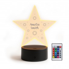 Personalised Girls Bedroom LED Sign Baby Girls Nursery Decor