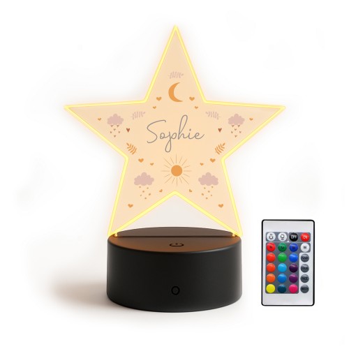 Girls Bedroom Sign Baby Girls Nursery Decor Personalised LED