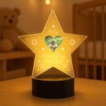 Personalised Dog Memorial Night Light Custom Photo Lamp LED
