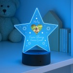 Personalised Dog Memorial Night Light Custom Photo Lamp LED