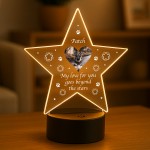 Special Dog Memorial Sign Personalised Custom Photo Lamp LED