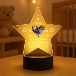 Special Dog Memorial Sign Personalised Custom Photo Lamp LED