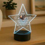 Special Dog Memorial Sign Personalised Custom Photo Lamp LED