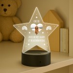 Dog Memorial Plaque With LED Light Pet Photo Sign Personalised