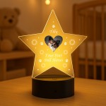 Dog Memorial Sign Personalised Custom Photo LED Special Gift