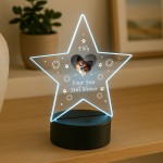 Dog Memorial Sign Personalised Custom Photo LED Special Gift