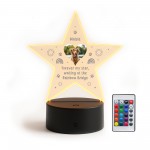 Dog Memorial Gifts Custom LED Personalised Pet Memorial Plaque