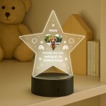 Dog Memorial Gifts Custom LED Personalised Pet Memorial Plaque