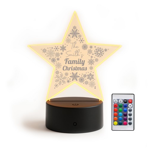 Christmas Decoration For Family Couple Personalised LED Sign Christmas Decoration For Family Couple Personalised LED Sign