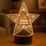 Christmas Decoration For Family Couple Personalised LED Sign Christmas Decoration For Family Couple Personalised LED Sign