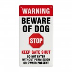 Warning Beware of the Dog Sign Acrylic Signs Beware of Dog Signs Warning Beware of the Dog Sign Acrylic Signs Beware of Dog Signs