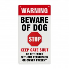 Warning Beware of the Dog Sign Acrylic Signs Beware of Dog Signs