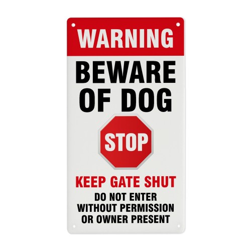 Warning Beware of the Dog Sign Acrylic Signs Beware of Dog Signs Warning Beware of the Dog Sign Acrylic Signs Beware of Dog Signs