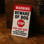 Warning Beware of the Dog Sign Acrylic Signs Beware of Dog Signs Warning Beware of the Dog Sign Acrylic Signs Beware of Dog Signs