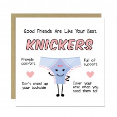 Funny Birthday Card For Friend Bestie Card With Kraft Envelope