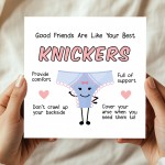 Funny Birthday Card For Friend Bestie Card With Kraft Envelope
