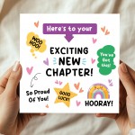 Leaving Card Exciting New Chapter Card For Colleagues Partner Leaving Card Exciting New Chapter Card For Colleagues Partner