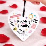 Funny Engagement Gift For Friends Couple Boyfriend Girlfriend