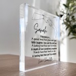 Personalised Friendship Gifts For Best Friends Clear Acrylic