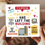 Funny New Job Card For Colleague Co Worker Personalised Card