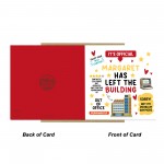 Funny New Job Card For Colleague Co Worker Personalised Card