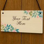 Personalised Garden Sign Any Text Sign For Garden Yard Sign