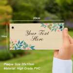 Personalised Garden Sign Any Text Sign For Garden Yard Sign