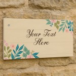 Personalised Garden Sign Any Text Sign For Garden Yard Sign