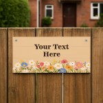 Personalised Garden Sign Any Text Welcome Sign For Garden Yard 