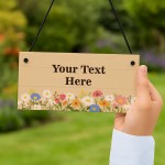 Personalised Garden Sign Any Text Welcome Sign For Garden Yard 