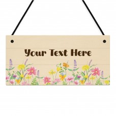 Personalised Garden Sign For Yard Outside Garden Plaque Welcome