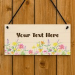 Personalised Garden Sign For Yard Outside Garden Plaque Welcome