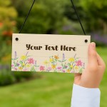 Personalised Garden Sign For Yard Outside Garden Plaque Welcome