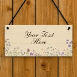 Personalised Yard Garden Sign For Outside Garden Plaque Welcome