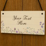 Personalised Yard Garden Sign For Outside Garden Plaque Welcome