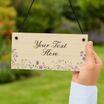 Personalised Yard Garden Sign For Outside Garden Plaque Welcome