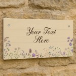 Personalised Yard Garden Sign For Outside Garden Plaque Welcome