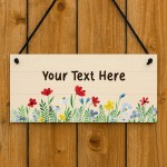 Personalised Garden Sign For Outside Garden Plaque Welcome Sign