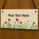 Personalised Garden Sign For Outside Garden Plaque Welcome Sign