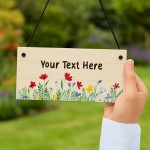 Personalised Garden Sign For Outside Garden Plaque Welcome Sign