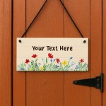 Personalised Garden Sign For Outside Garden Plaque Welcome Sign