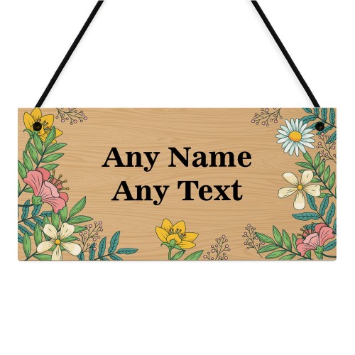 Personalised Garden Signs and Plaques for Outside Welcome Sign