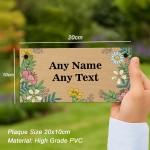 Personalised Garden Signs and Plaques for Outside Welcome Sign