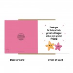 Colleague Card To Say Thank You Card For Great Colleague