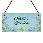 Garden Plaques Personalised Novelty Garden Decor Garden Sign