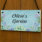 Garden Plaques Personalised Novelty Garden Decor Garden Sign