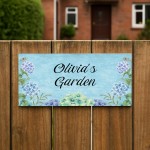 Garden Plaques Personalised Novelty Garden Decor Garden Sign