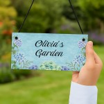 Garden Plaques Personalised Novelty Garden Decor Garden Sign