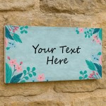 Garden Sign For Outside Personalised Yard Sign Welcome Sign